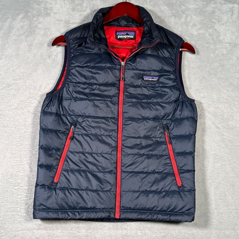 Patagonia Blue Puffer Jacket Lightweight Insulation